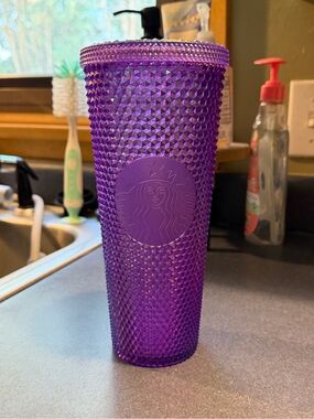 Starbucks Purple Studded Cold Cup Tumbler